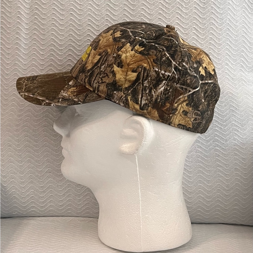 Brown Camouflage Baseball Hat - Picture 3 of 6